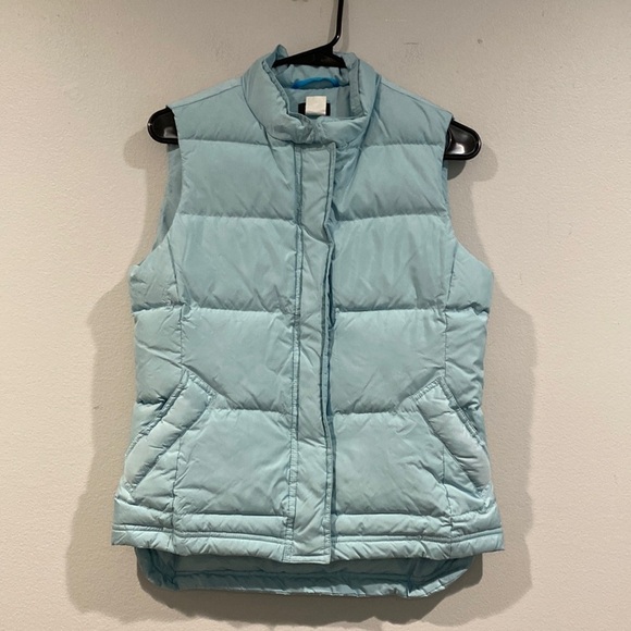 J. Crew Jackets & Blazers - J. Crew Baby/Light Blue Puffer Vest Jacket - Size Extra Small XS